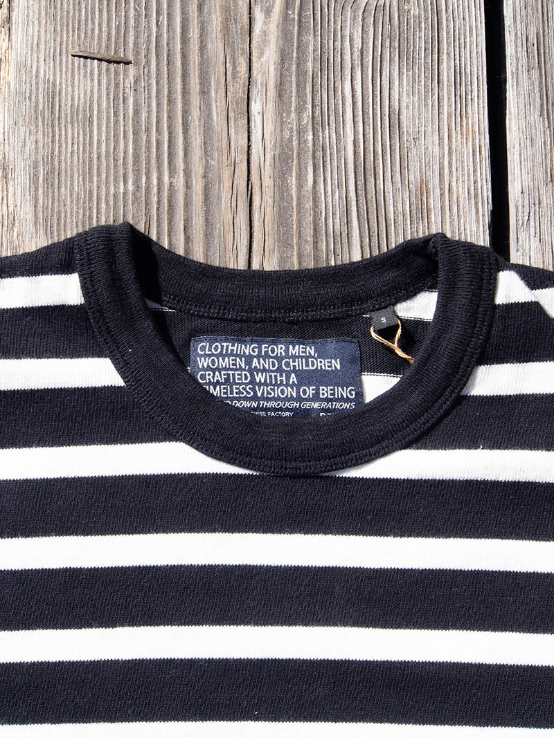 Cotton Relax L/S Border Tee
