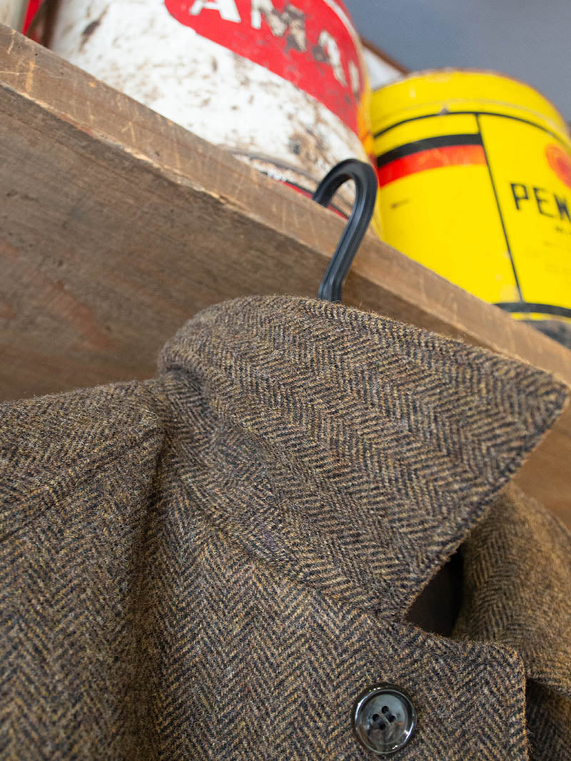 Bal Collar Coat, Ichinomiya Tweed