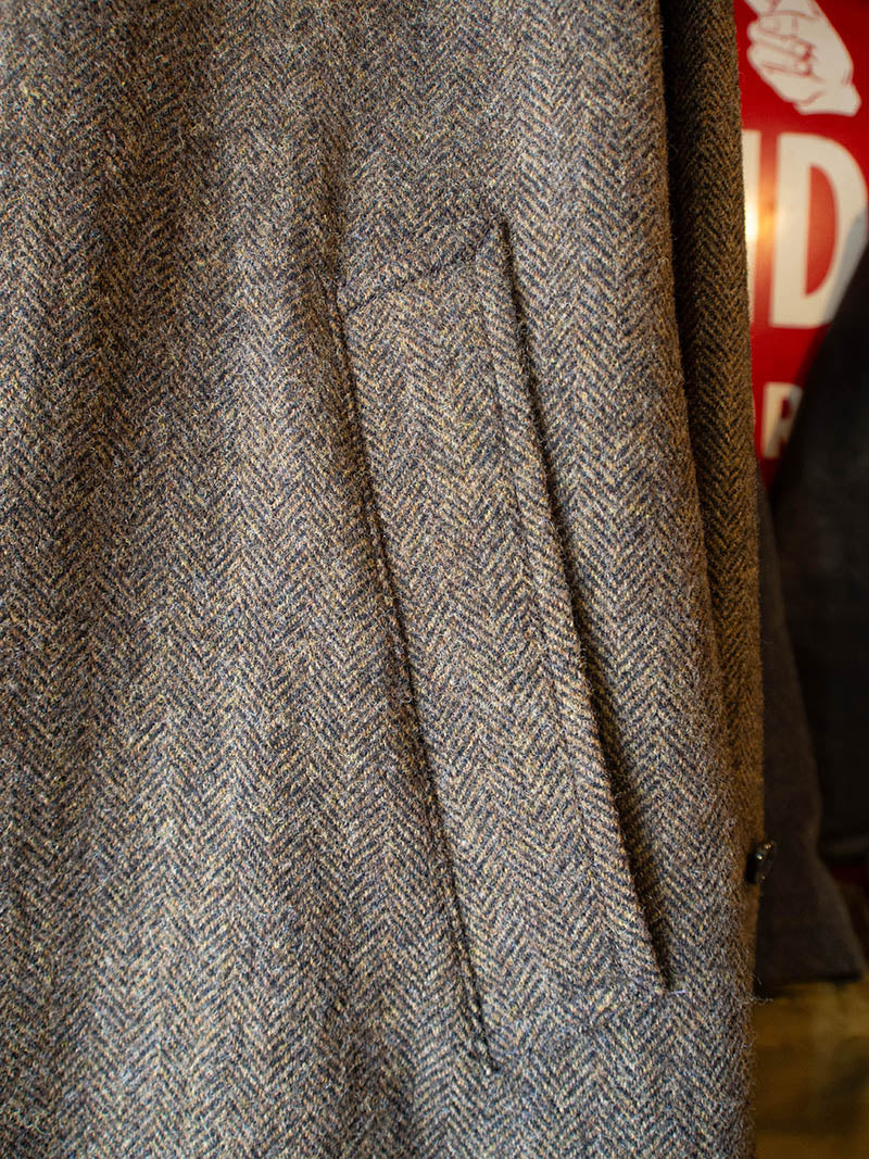 Bal Collar Coat, Ichinomiya Tweed