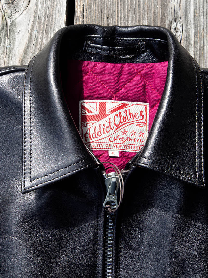 AD-01 CENTER-ZIP JACKET -HORSE TEA CORE-