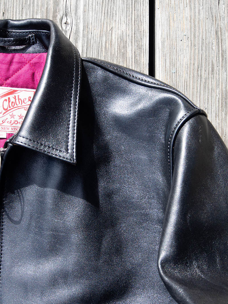 AD-01 CENTER-ZIP JACKET -HORSE TEA CORE-