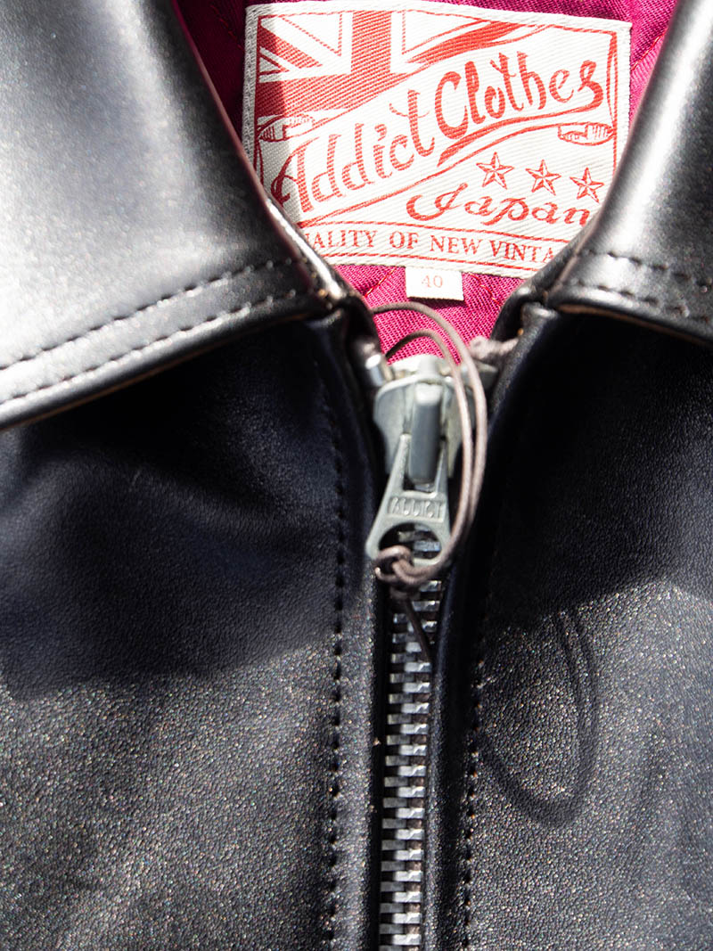 AD-01 CENTER-ZIP JACKET -HORSE TEA CORE-