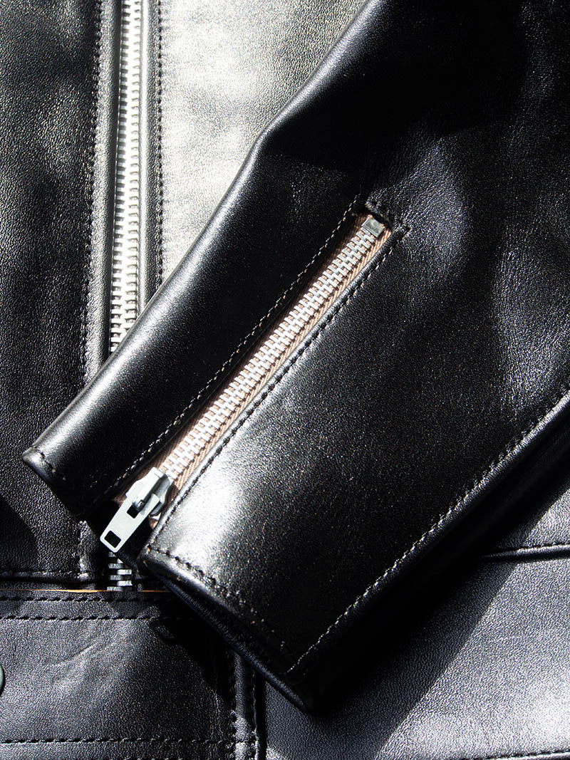 AD-01 CENTER-ZIP JACKET -HORSE TEA CORE-
