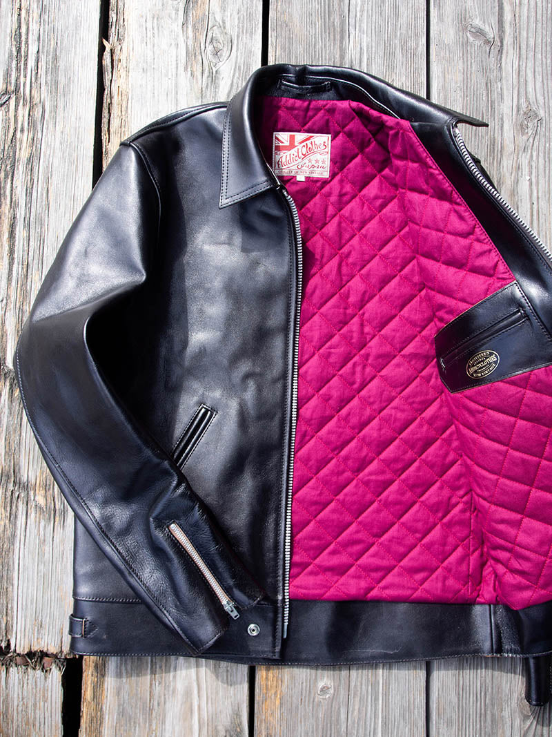 AD-01 CENTER-ZIP JACKET -HORSE TEA CORE-