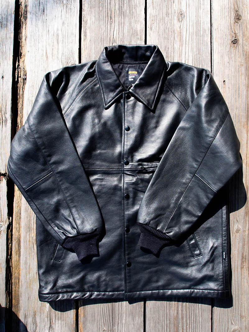 Leather Coach Jacket