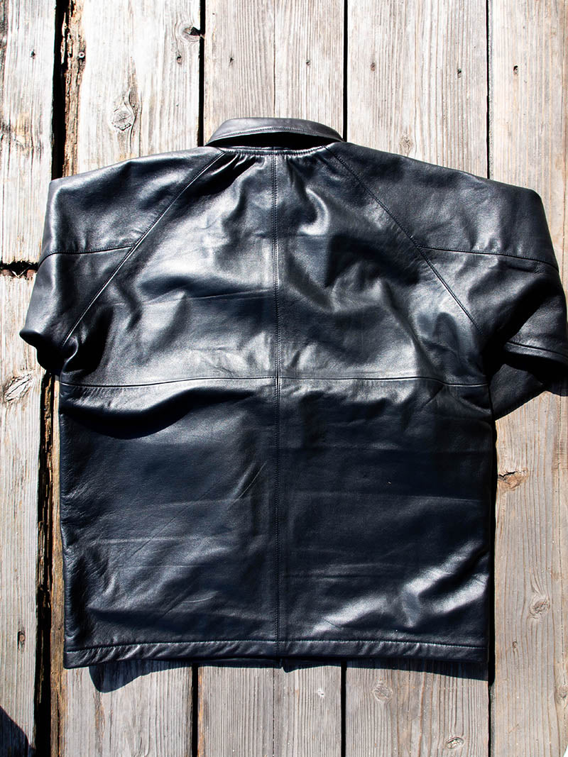 Leather Coach Jacket