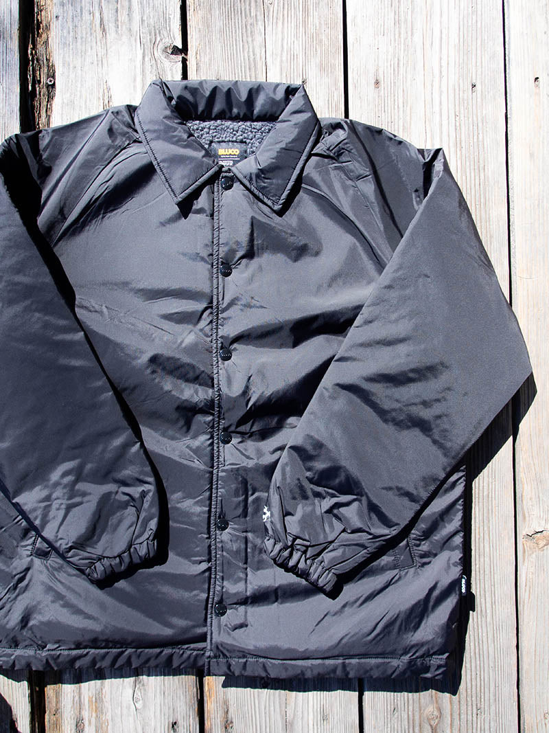 Nylon Coach Jacket -Boa Lining-