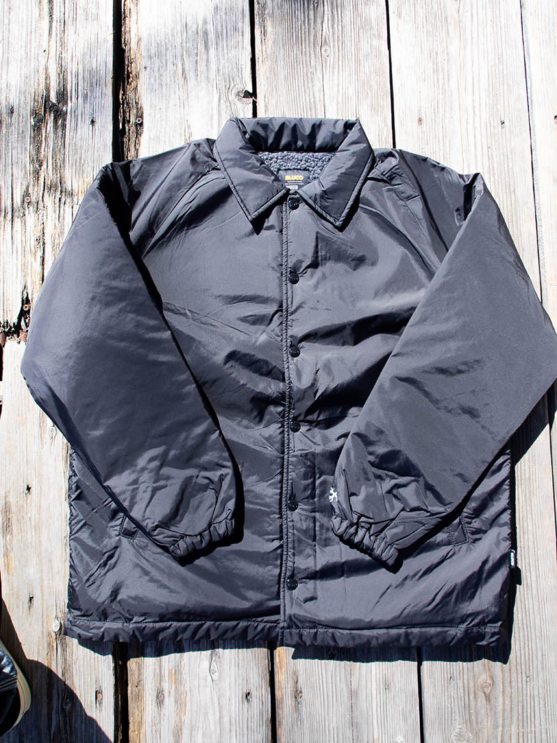 Nylon Coach Jacket -Boa Lining-
