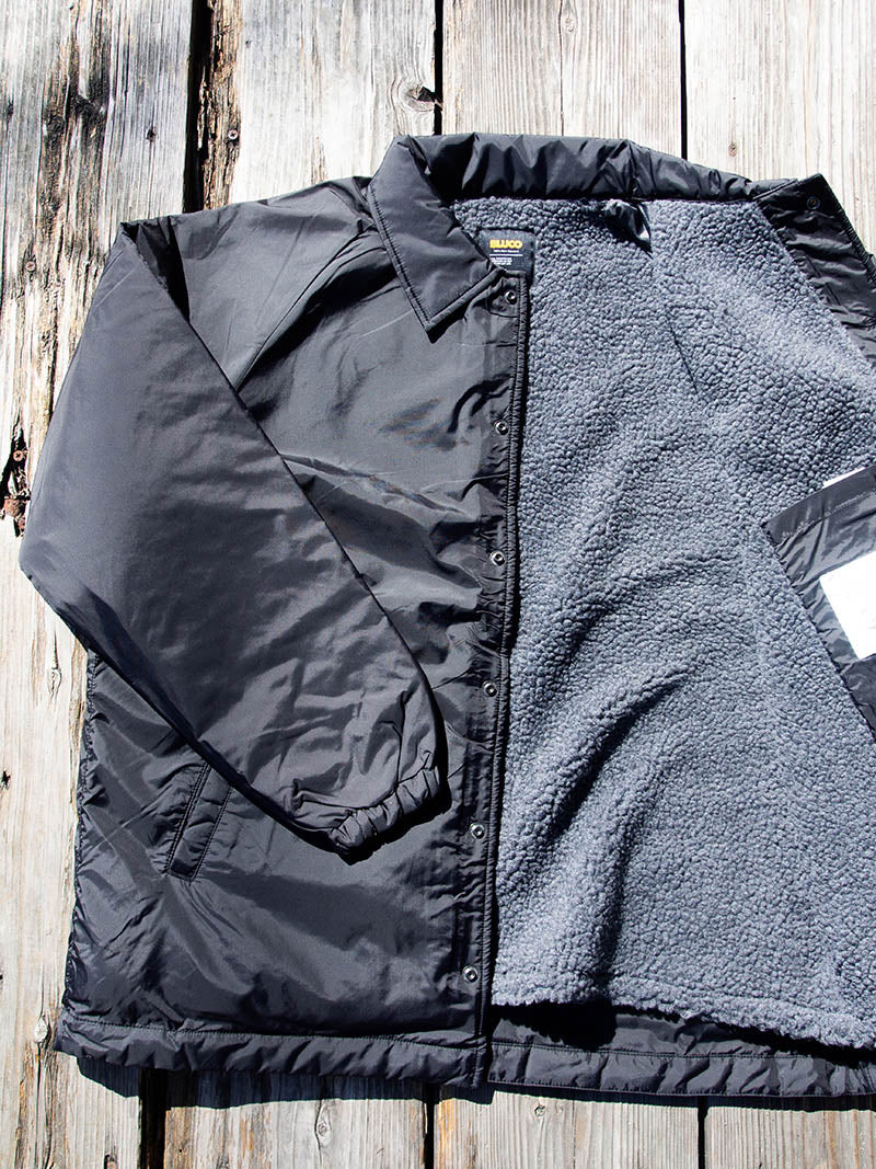 Nylon Coach Jacket -Boa Lining-
