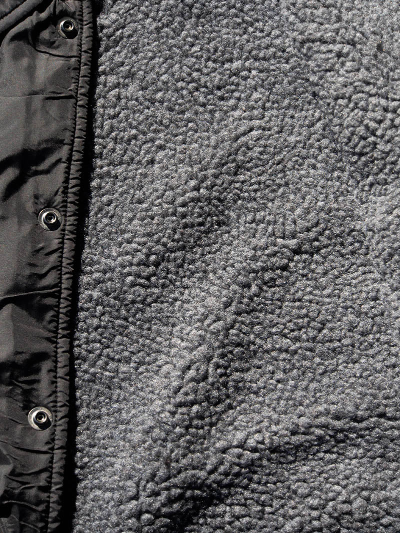 Nylon Coach Jacket -Boa Lining-