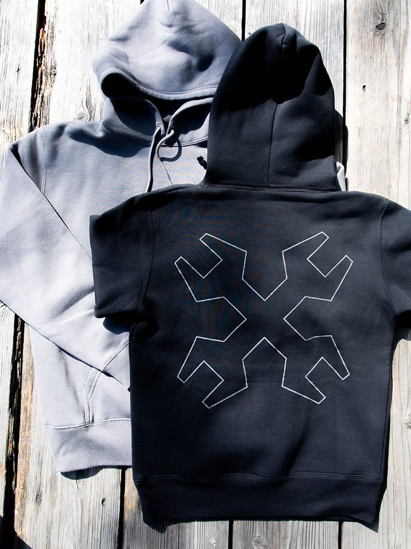 Sweat Hoodie -Cross Wrench-