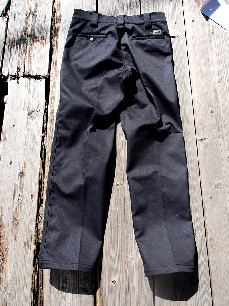 Warm Work Pants -Black-