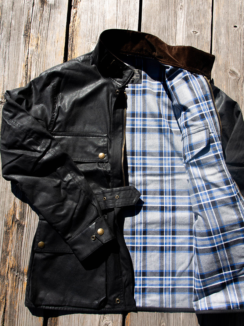 ACV-WX02 WAXED COTTON BMC JACKET