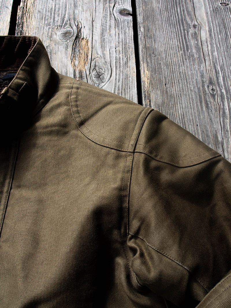 ACV-01 MILITARY ULSTER JACKET -Khaki Green-