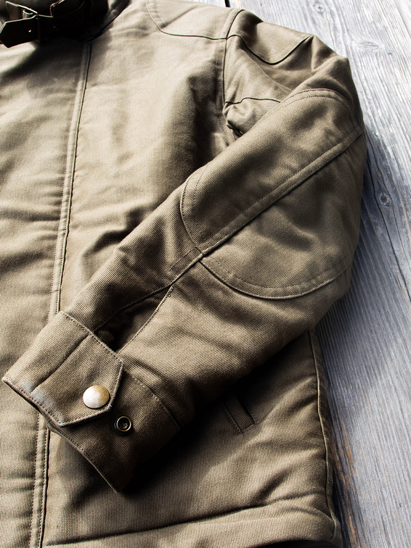 ACV-01 MILITARY ULSTER JACKET -Khaki Green-