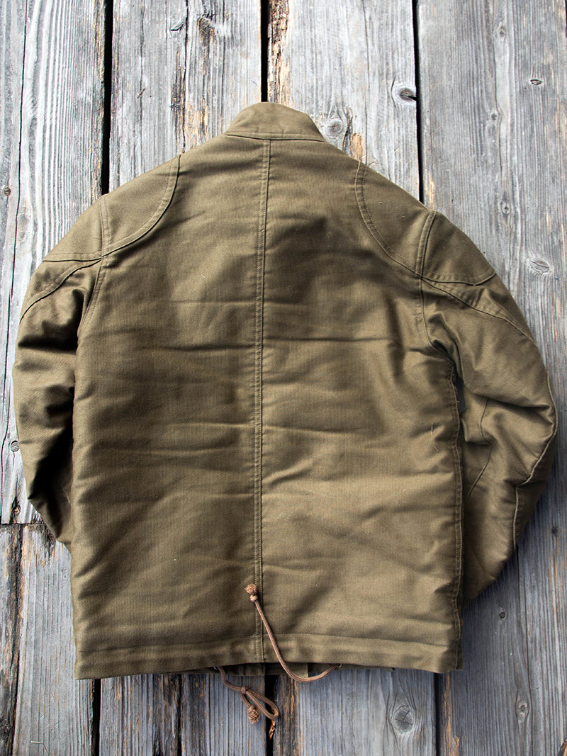 ACV-01 MILITARY ULSTER JACKET -Khaki Green-