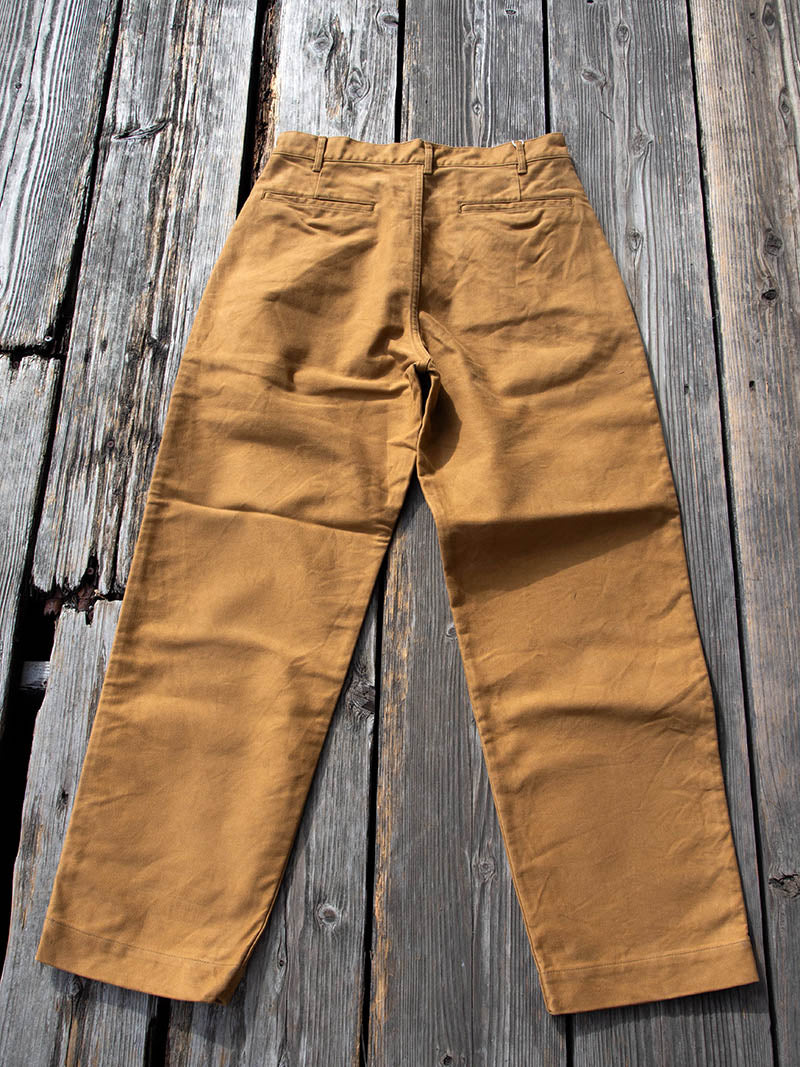Moleskin Trousers -Kahki-