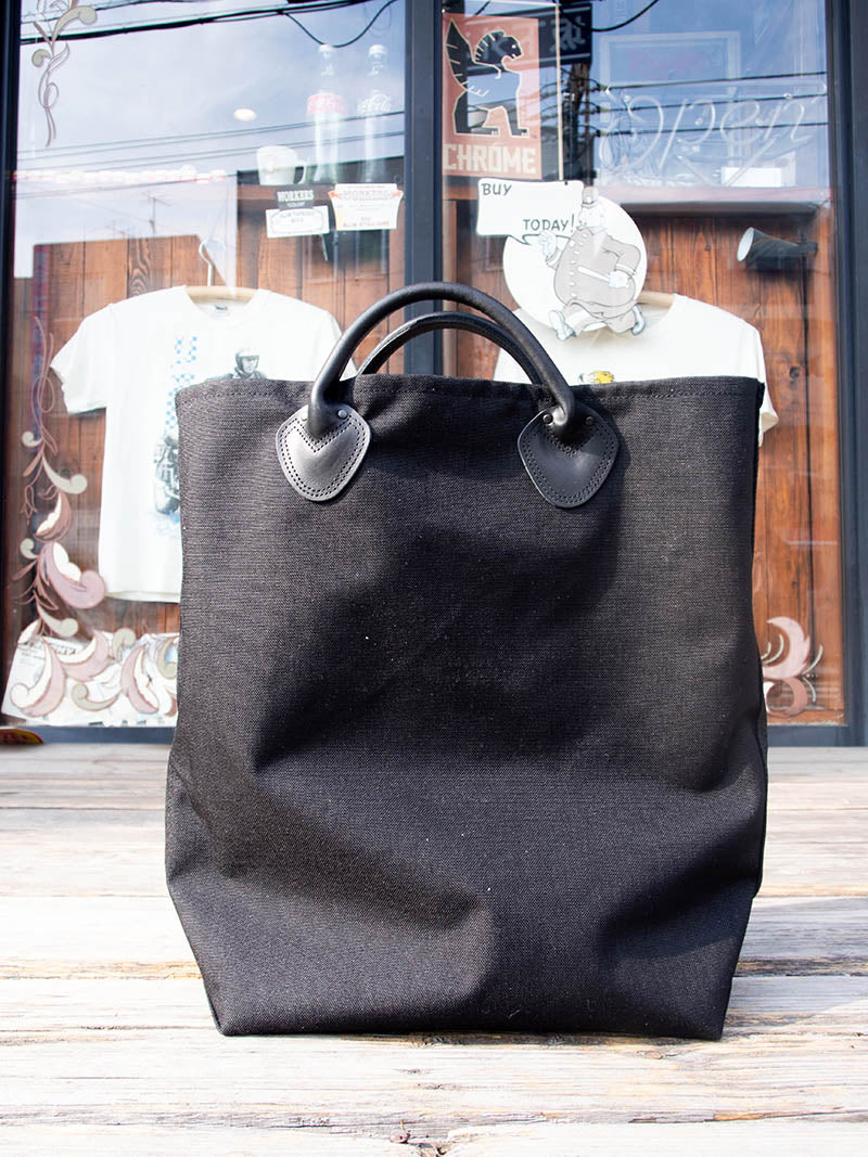 LEATHER HANDLE TOTE