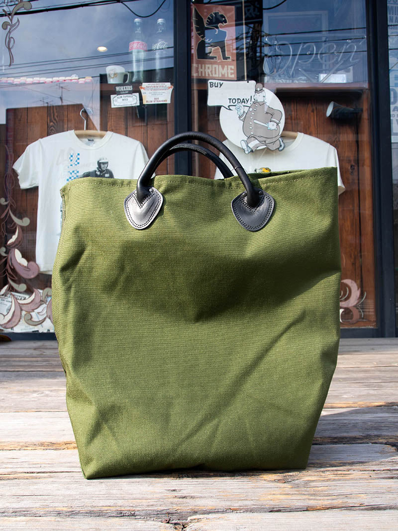 LEATHER HANDLE TOTE