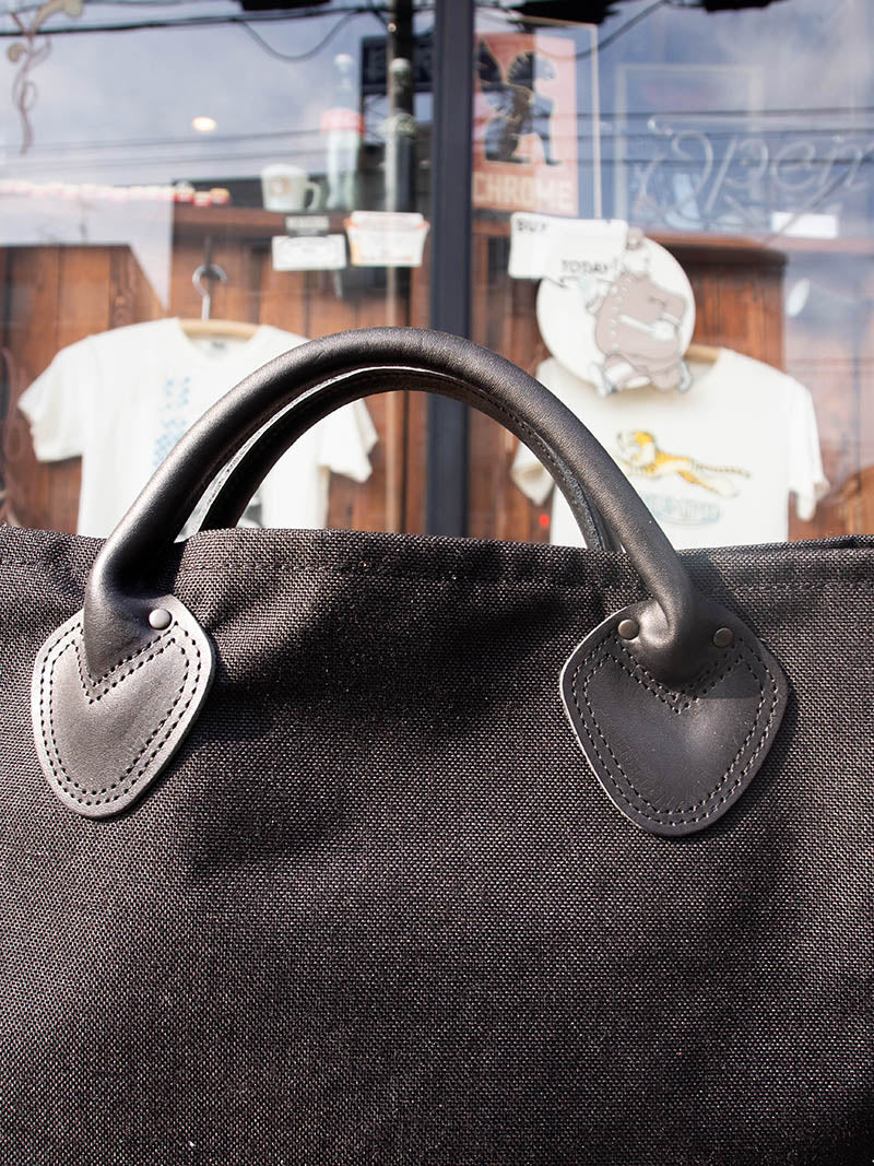 LEATHER HANDLE TOTE