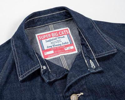 SUPER BIG CAT Jacket, 10 oz Denim