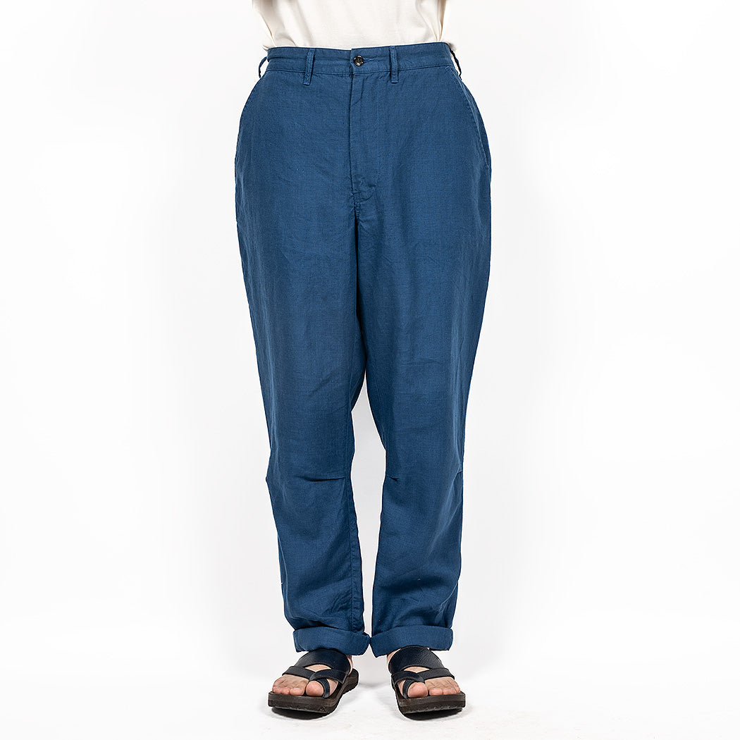 FWP Trousers, French Blue Linen