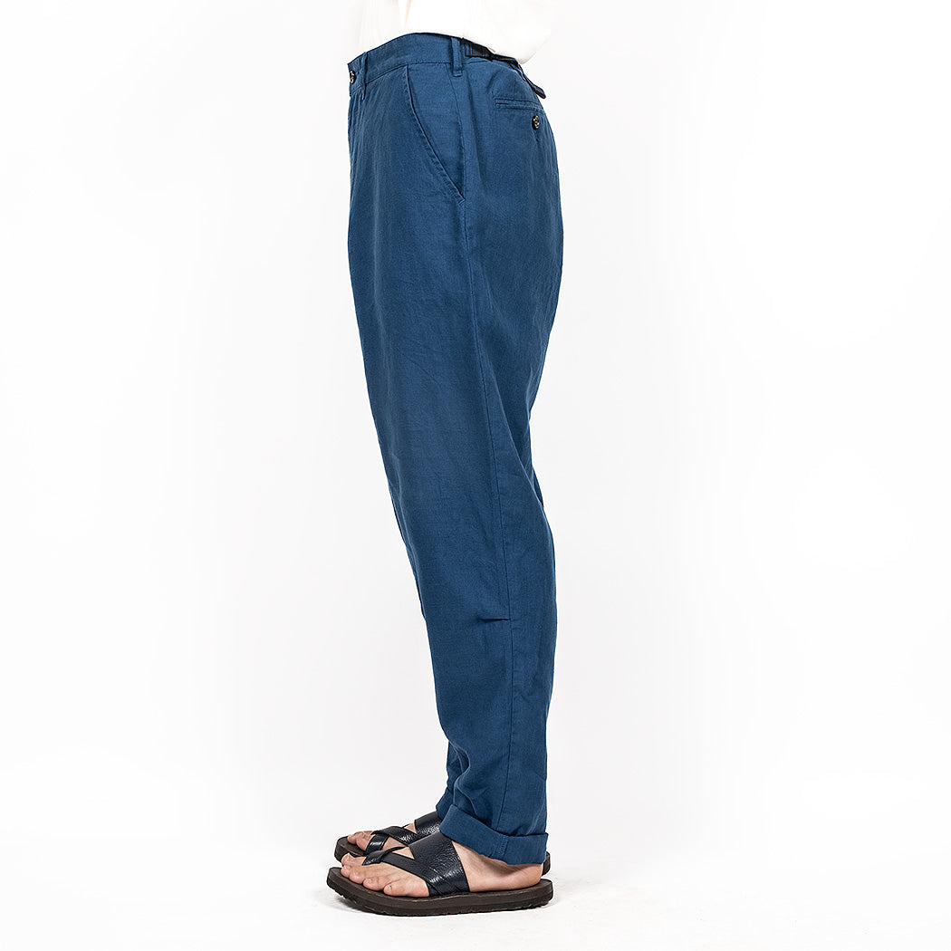 FWP Trousers, French Blue Linen