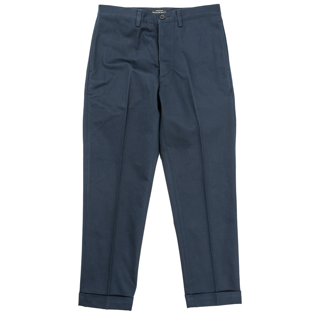 IVY PANTS, 8.2 oz Flat Chino, Navy