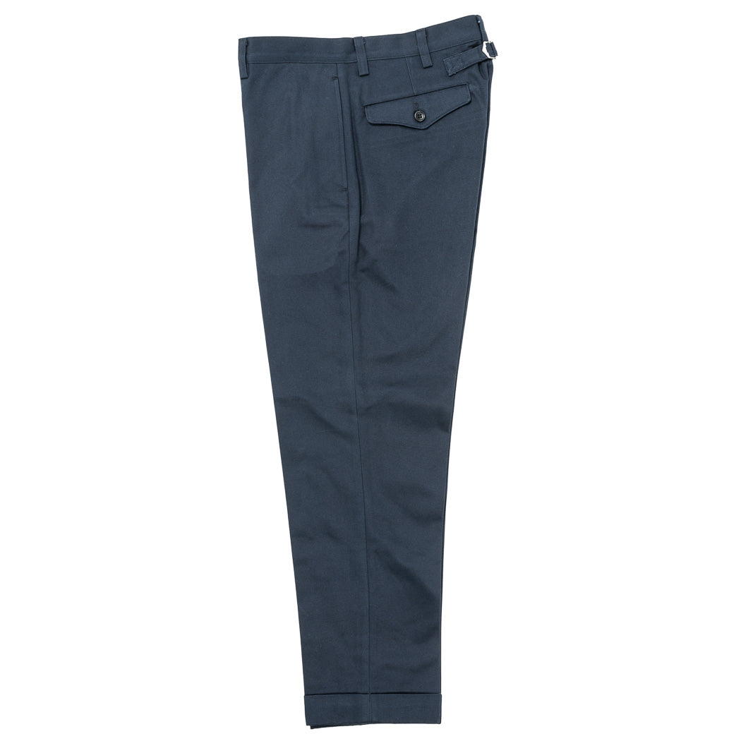 IVY PANTS, 8.2 oz Flat Chino, Navy