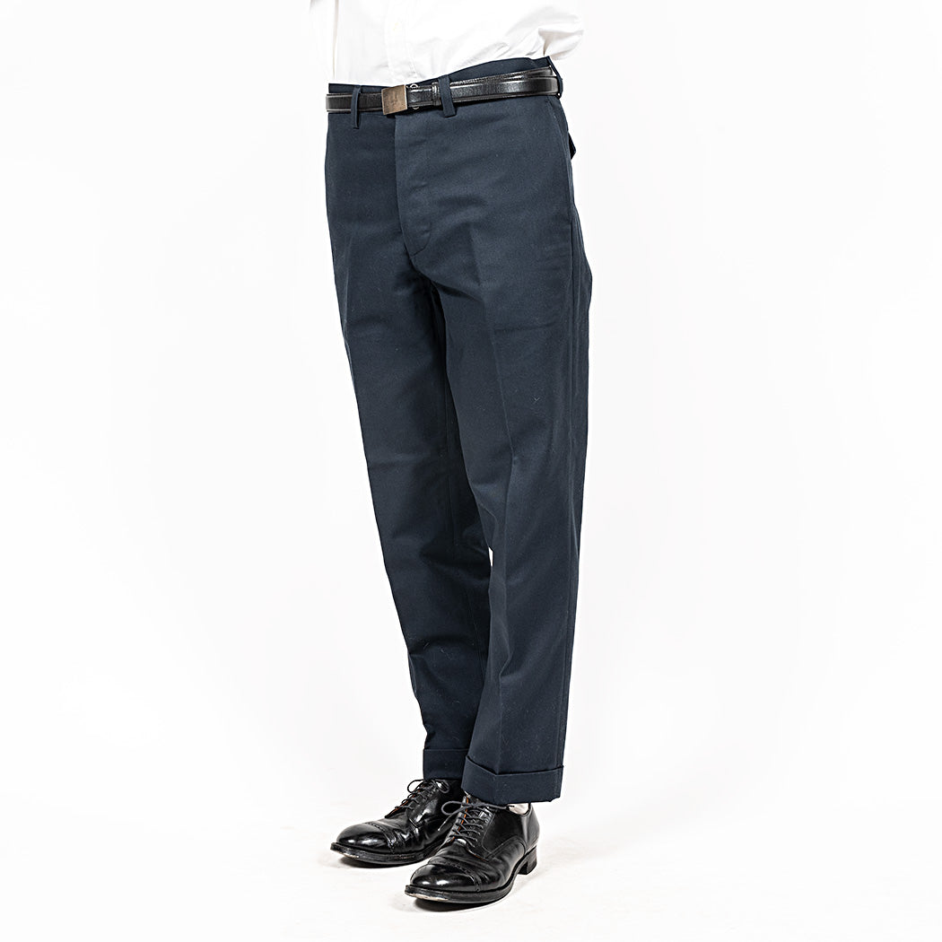 IVY PANTS, 8.2 oz Flat Chino, Navy