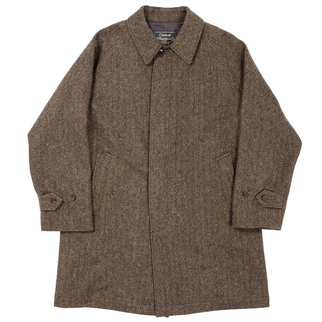 Bal Collar Coat, Ichinomiya Tweed