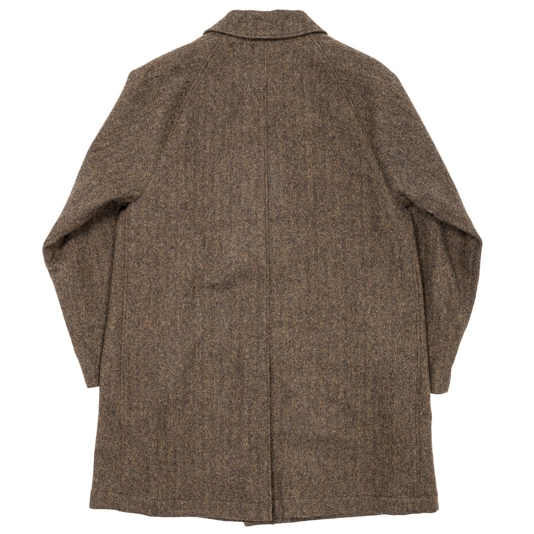 Bal Collar Coat, Ichinomiya Tweed