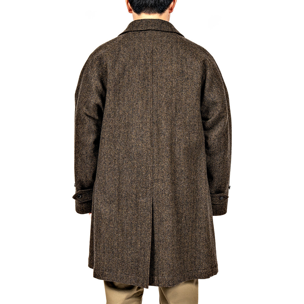 Bal Collar Coat, Ichinomiya Tweed