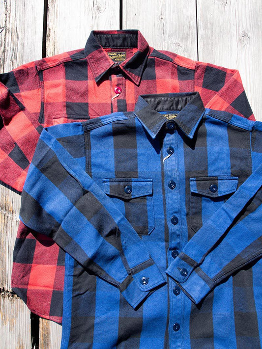 Flannel Outdoor Shirt, Buffalo Check