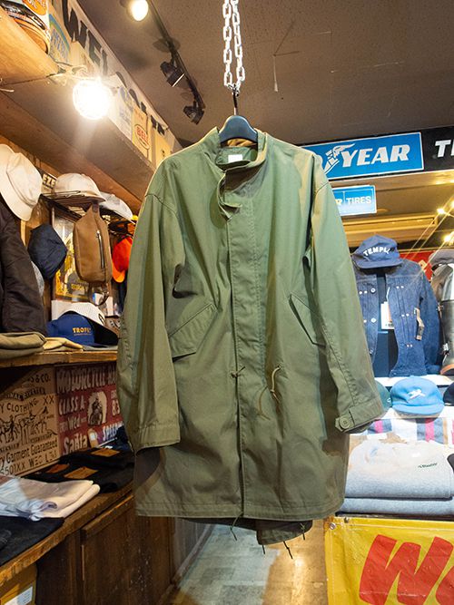 PARKA, M-65 A.K.A. Fishtail, Cotton Nylon OX, OD