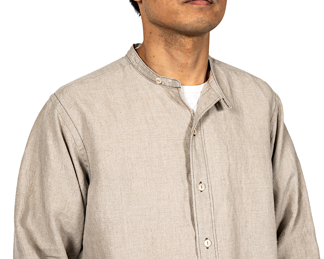 Band Collar Shirt