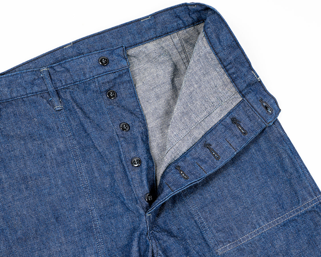 USN Baker Vintage Fit, Brown Back Denim
