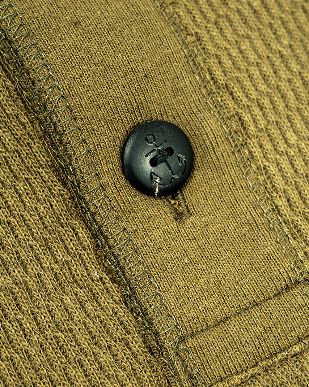 Thermal HENLEY Neck, HONEYCOMB THERMAL