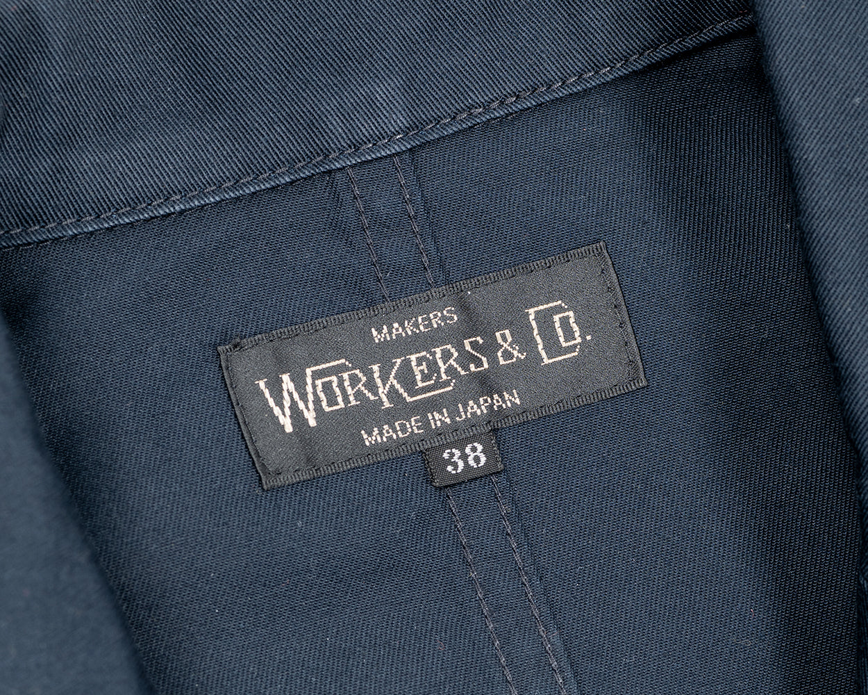 Lounge Jacket, 8 oz Navy Chino