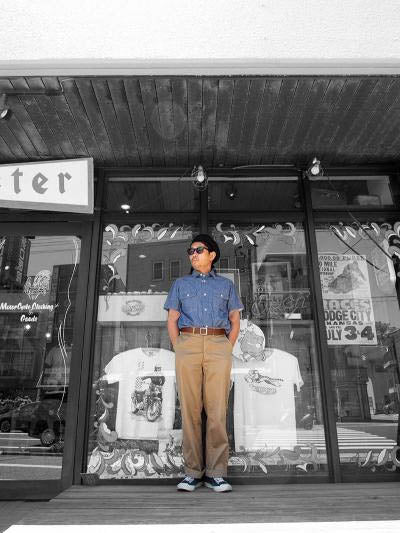 Harvest S/S Shirt -Indigo-