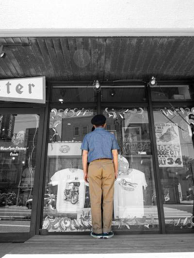 Harvest S/S Shirt -Indigo-