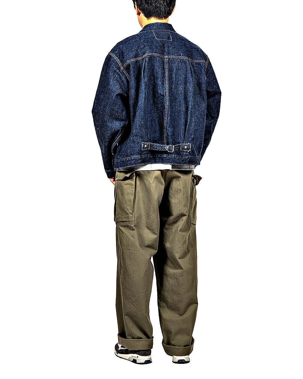 Lot 806XH, T-Back, 14.7 oz, Raw Denim