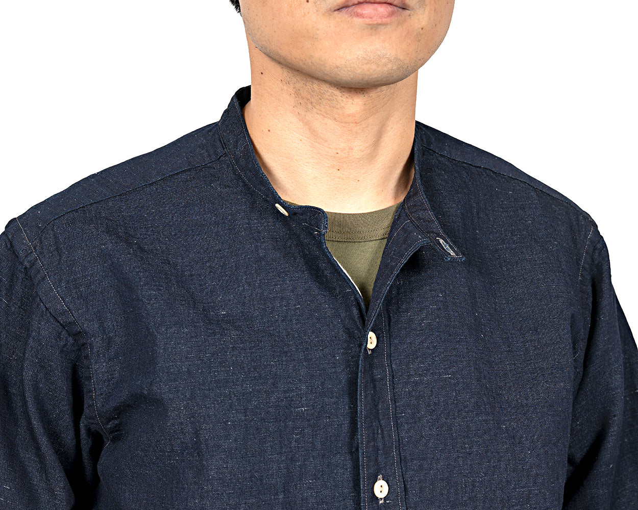Band Collar Shirt