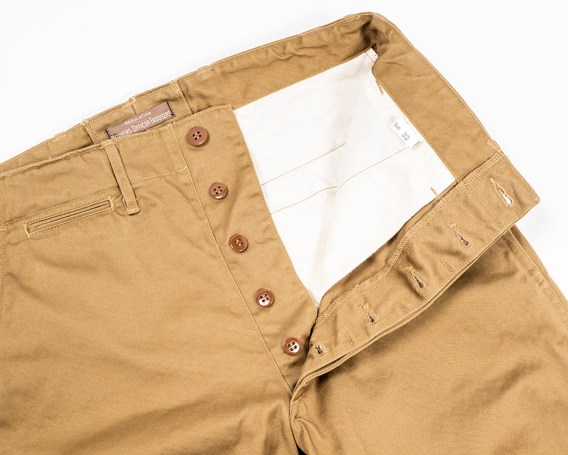 Officer Trousers Regular Type2, USMC Khaki