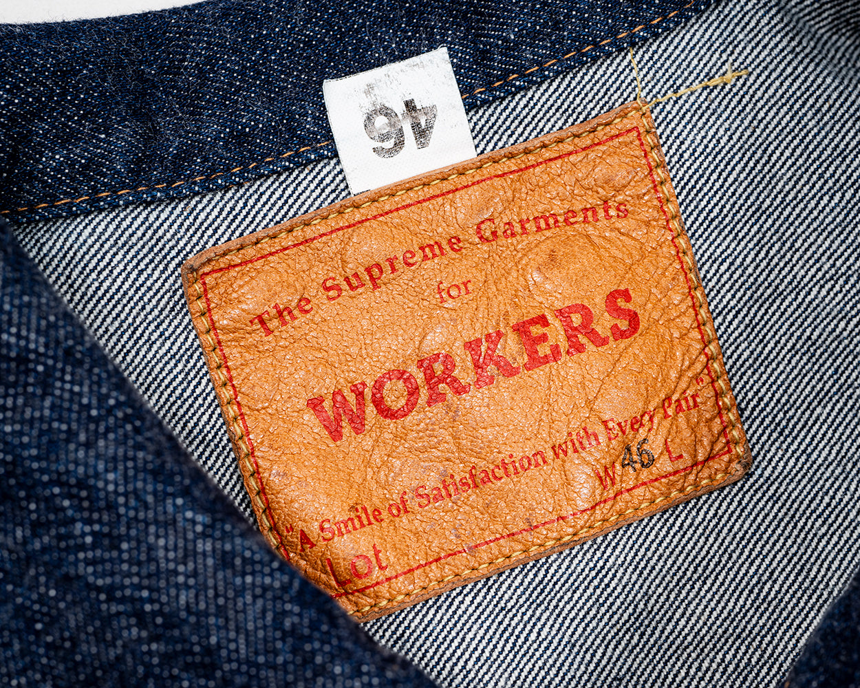 Lot 806XH, T-Back, 14.7 oz, Raw Denim