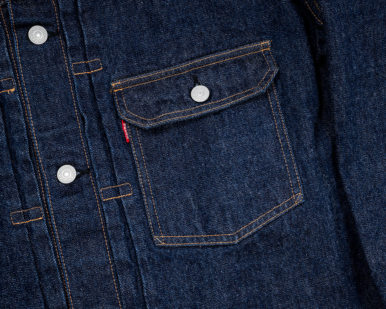 Lot 806XH, T-Back, 14.7 oz, Raw Denim