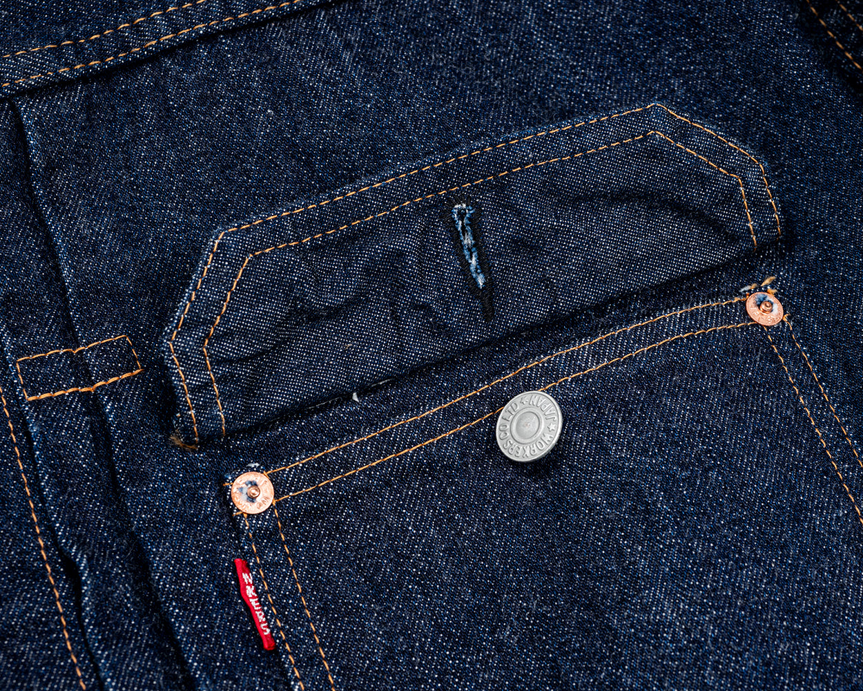 Lot 806XH, T-Back, 14.7 oz, Raw Denim