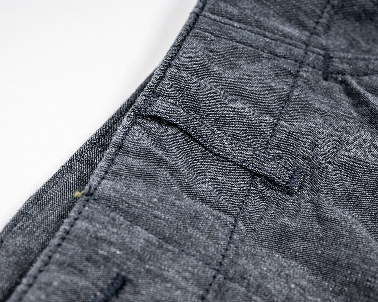 FWP Trousers, Black Chambray