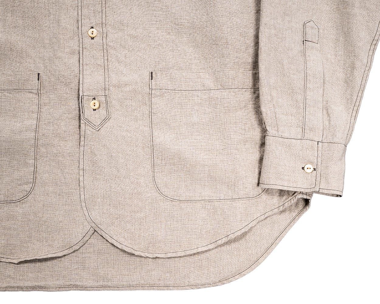 Band Collar Shirt