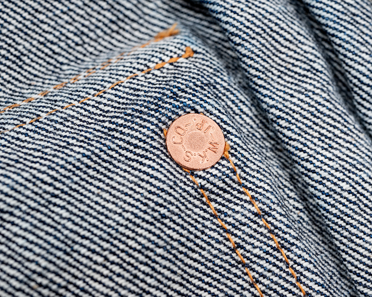 Lot 806XH, T-Back, 14.7 oz, Raw Denim
